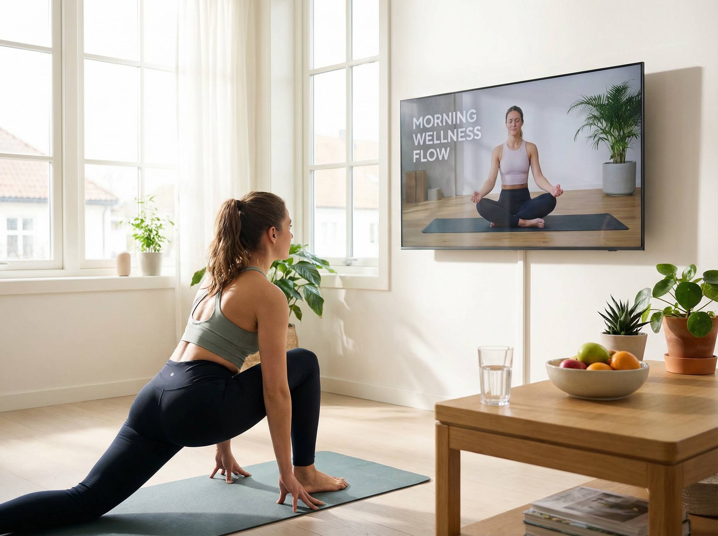 每日大赛健身运动视频演示